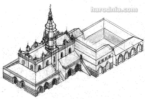 Верагодны выгляд гродзенскай ратушы ў 16 – першай палове 17 ст.ст. паводле Ігара Лапехі